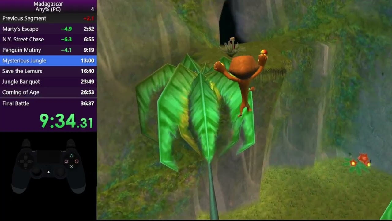 Madagascar Any% Speedrun in 35:01