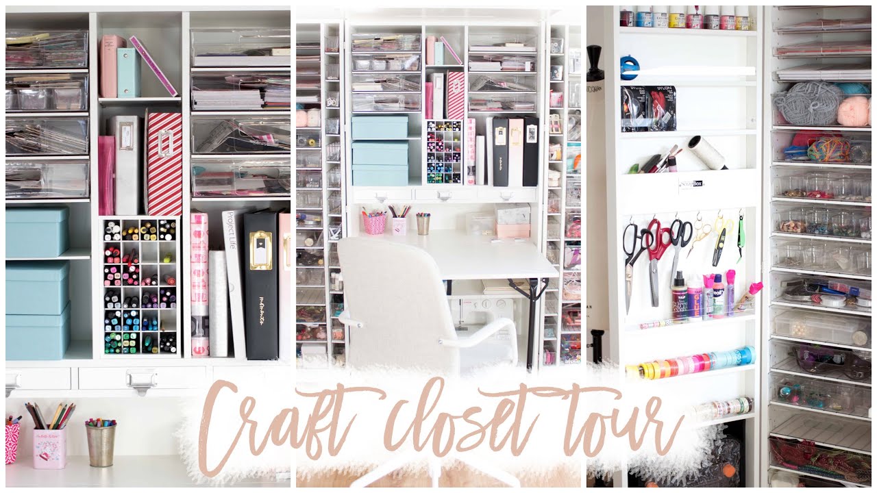 My mini craft room | Storage & organization + Workbox 3.0 tour!
