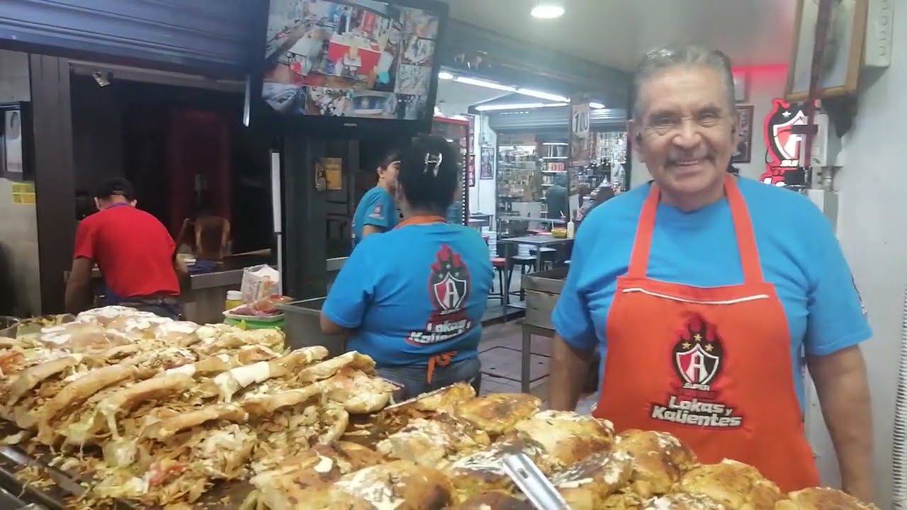 Las tortas del mercado san juan de guadalajara