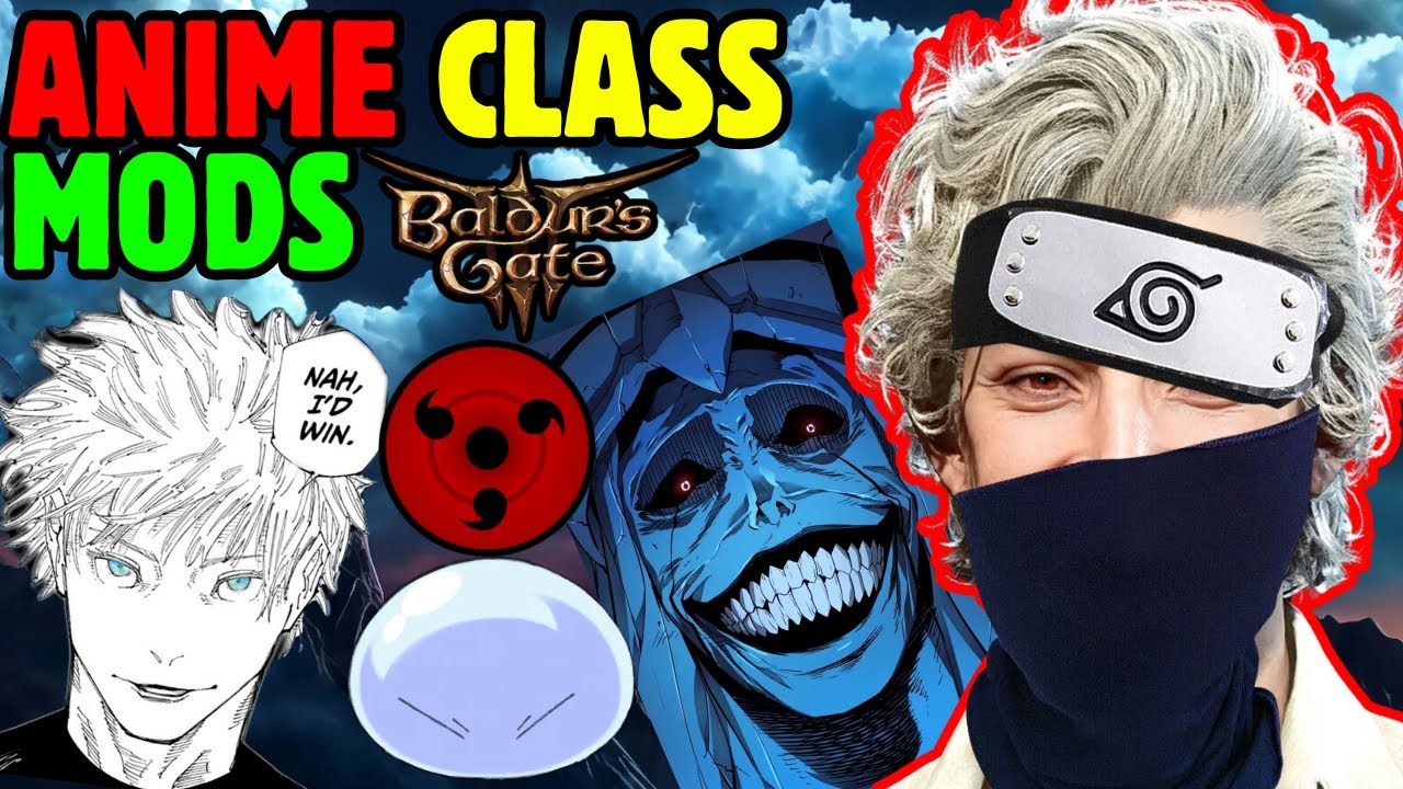 BEST ANIME CLASS MODS in Baldur's Gate 3 Mod Manager