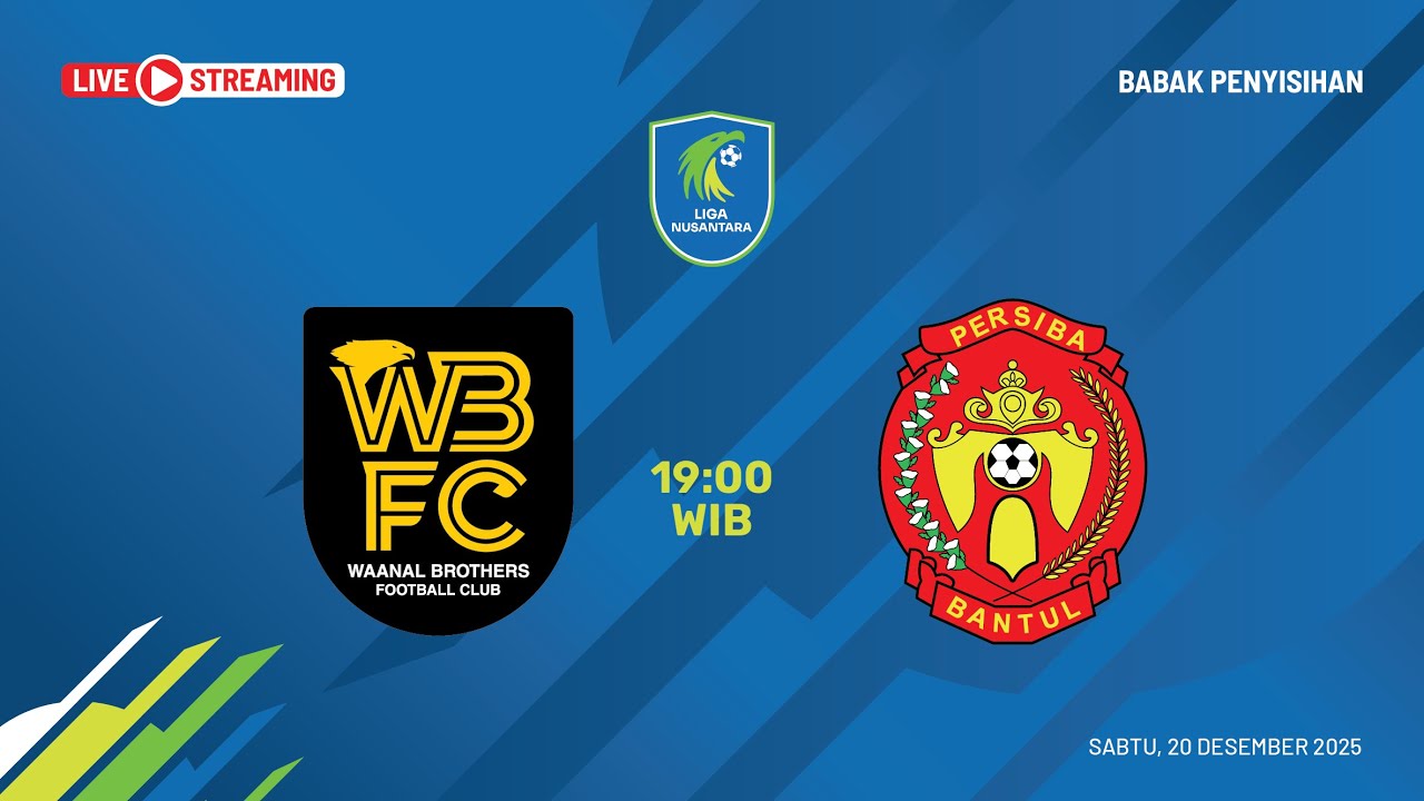 Liga Nusantara | Waanal Brothers vs PERSIBA Bantul | Grup Stage