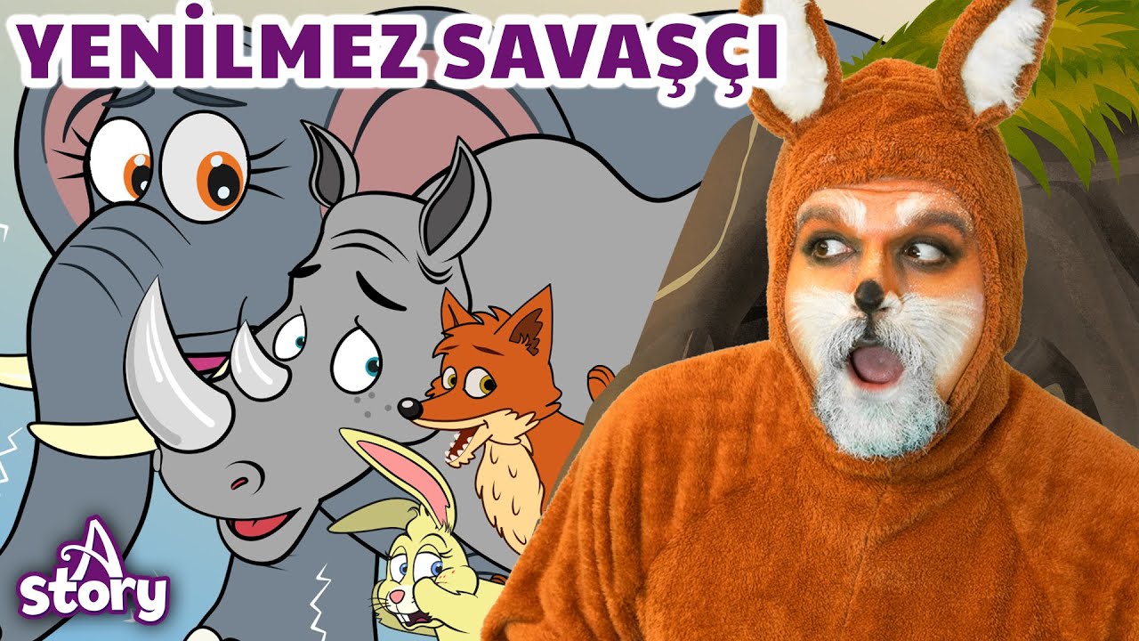 Yenilmez Savaşçı + Kırmızı Başlıklı Kız | Türkçe Masallar Hikayeler | A Story Turkish
