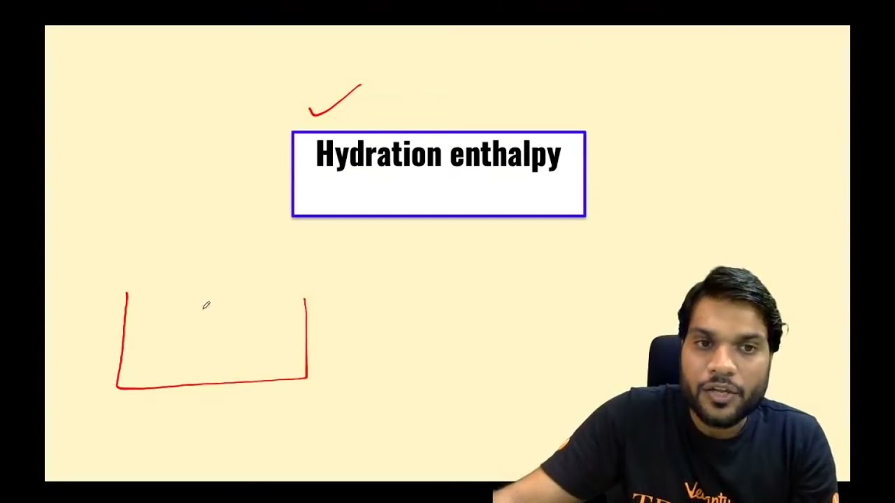 hydration enthalpy