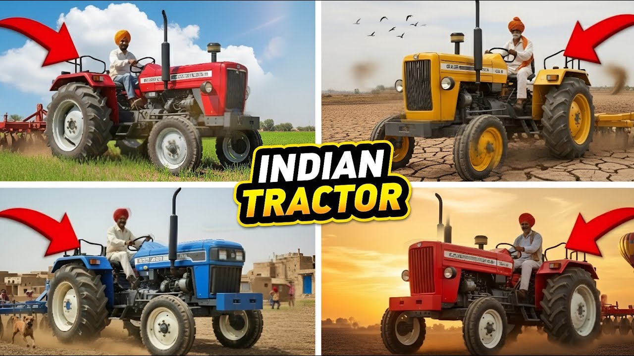 Top 5 Indian Tractor Games for Android | Open World 🚜 | 2026 (Offline + Online)