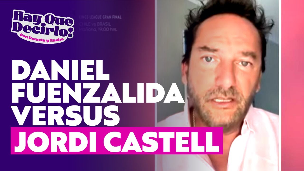 Daniel Fuenzalida se defiende tras cuestionamientos de Jordi Castell sobre Andr&eacute;s Caniulef| Canal 13