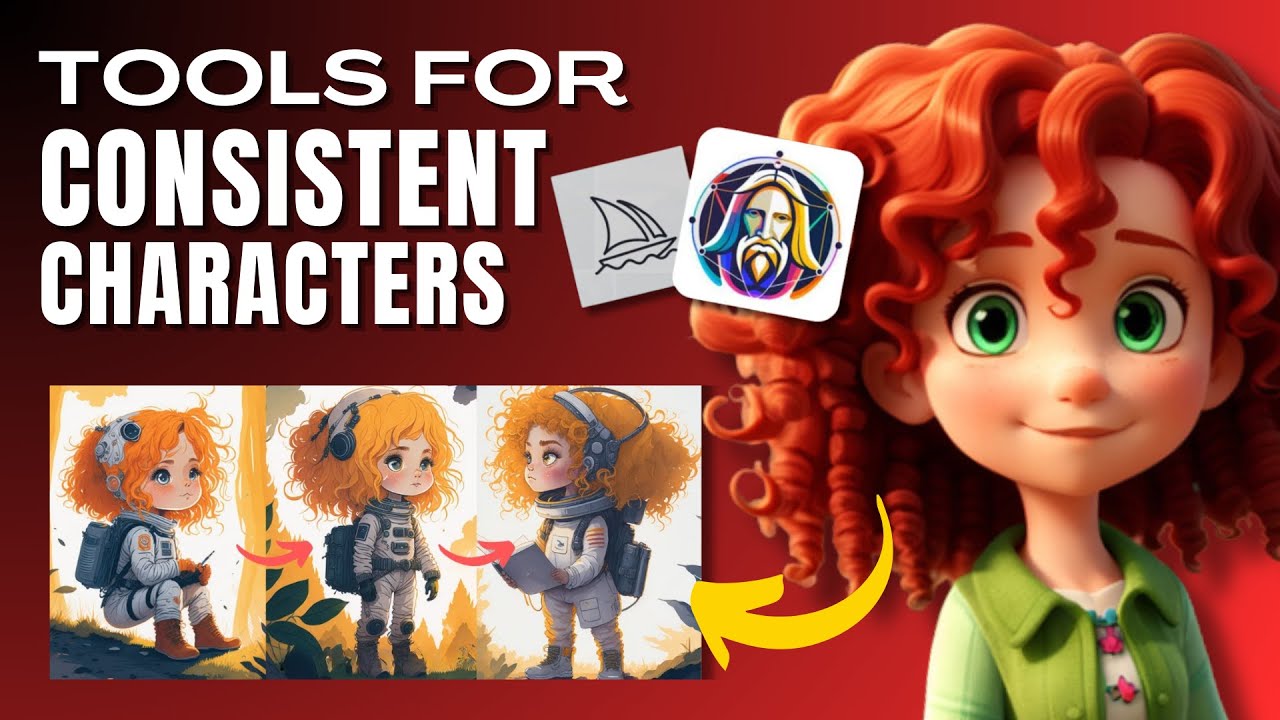 How To Create Animated Videos With AI Using EASY Tools For Consistent Characters