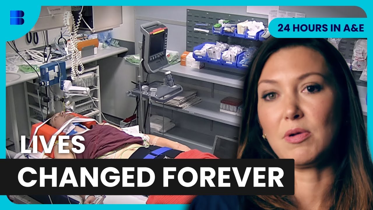 Father and Son Motorcycle Crash at St George's | 24 Hours in A&E | Documentary