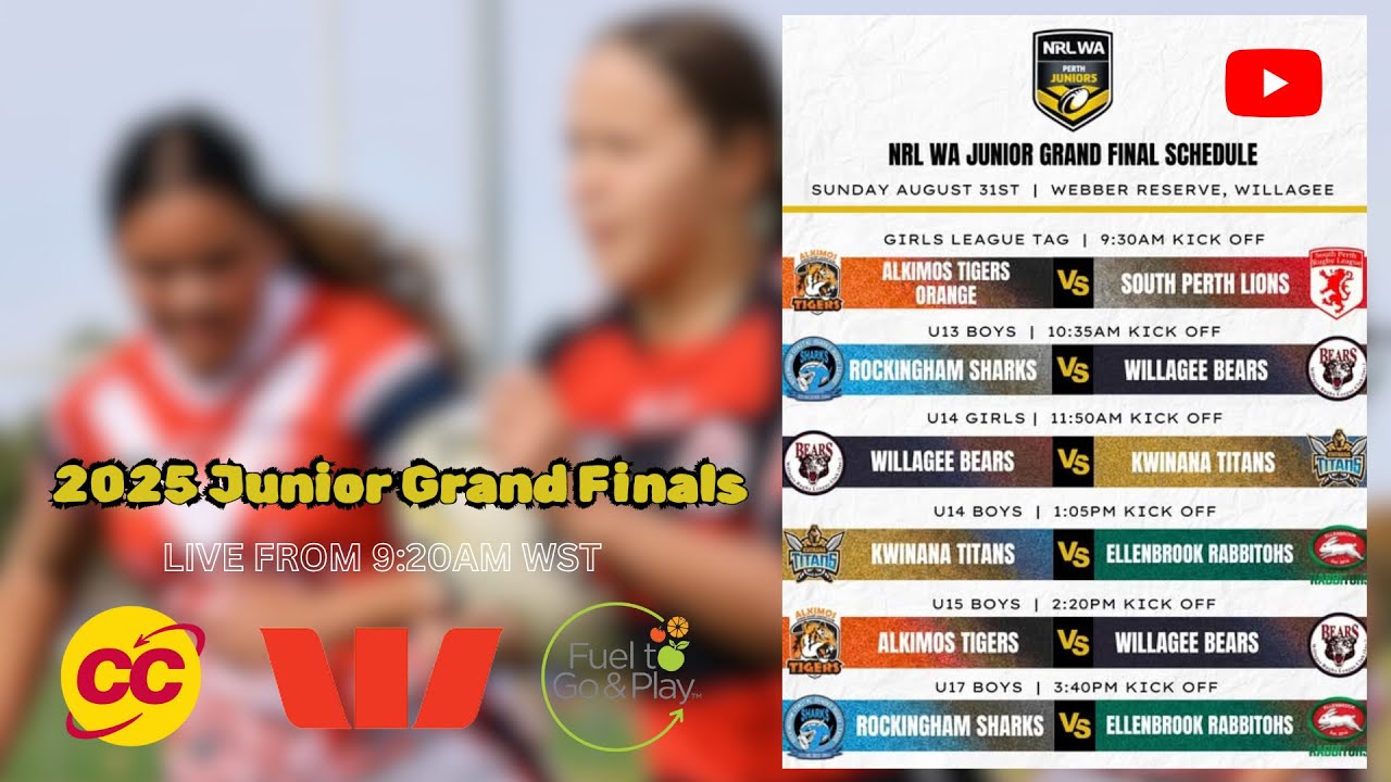 2025 NRL WA Junior Grand Finals