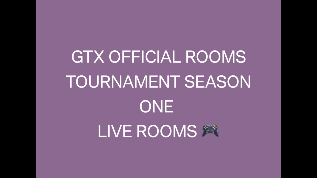 Pubg Rooms Tournament By GTX OFFICIAL CLAN