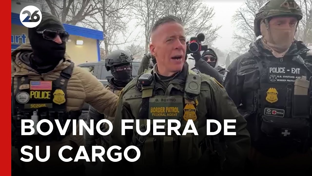 🇺🇸 EEUU | Habrían removido a Greg Bovino de su rol en la patrulla fronteriza