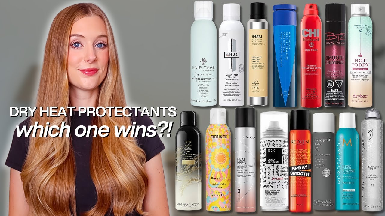 I Tried 15 Dry Aerosol Heat Protectant So You Don’t Have To... Dry Aerosol Heat Protectant Showdown!
