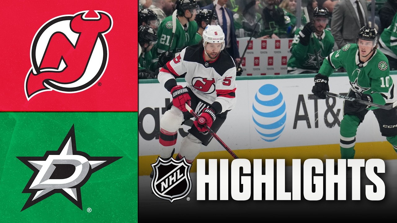 Devils vs. Stars | NHL Highlights | March 24, 2026