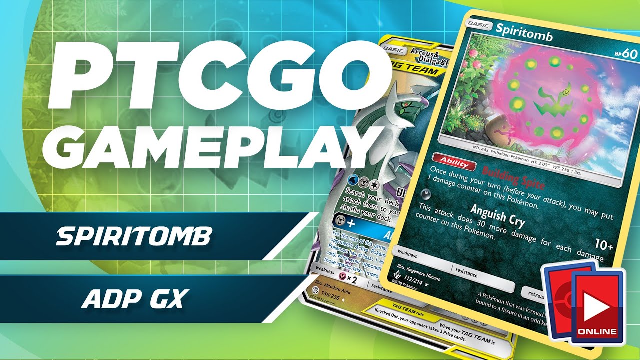 Spiritomb / ADP Deck - PTCGO Gameplay (Pokemon TCG)