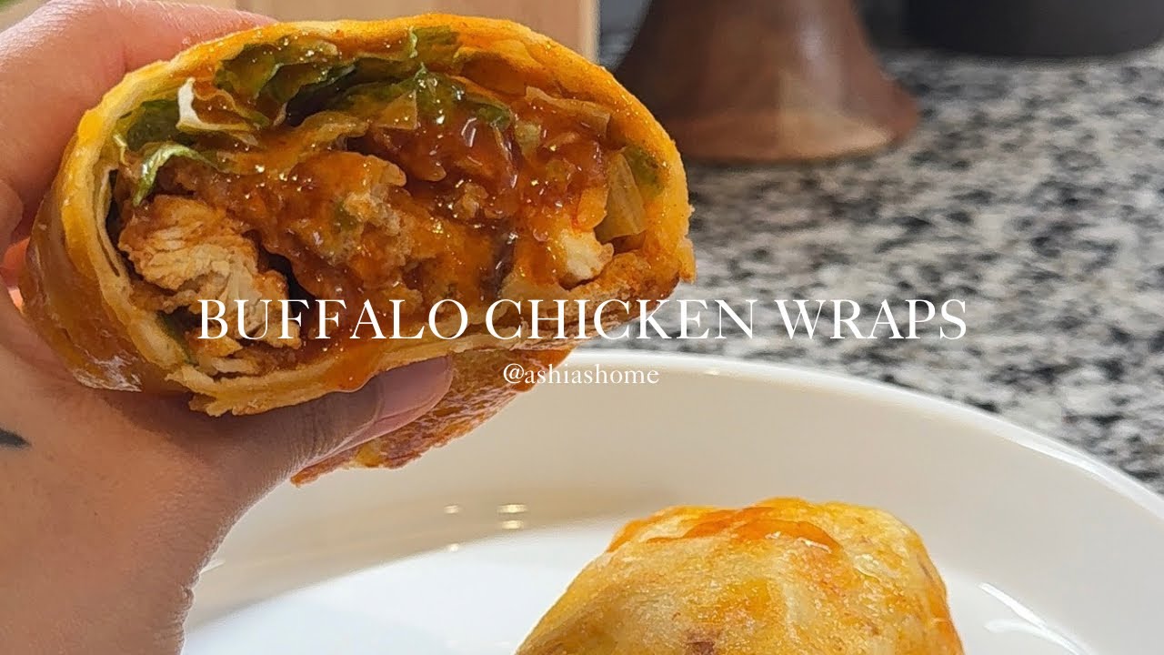Buffalo Chicken Wraps 