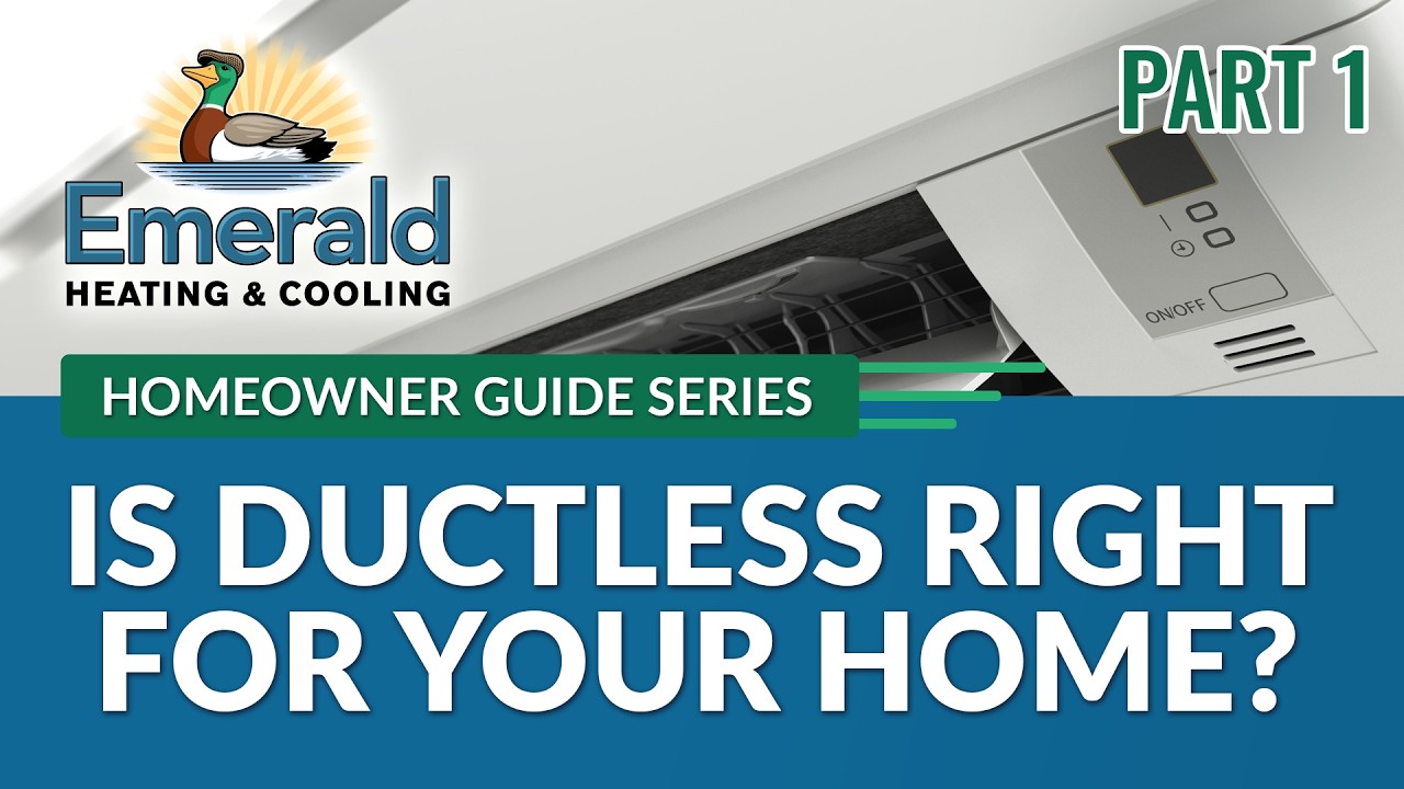 Ductless Mini Split Heat Pump Installation Buffalo NY - Video Guide 1 - Emerald Heating & Cooling