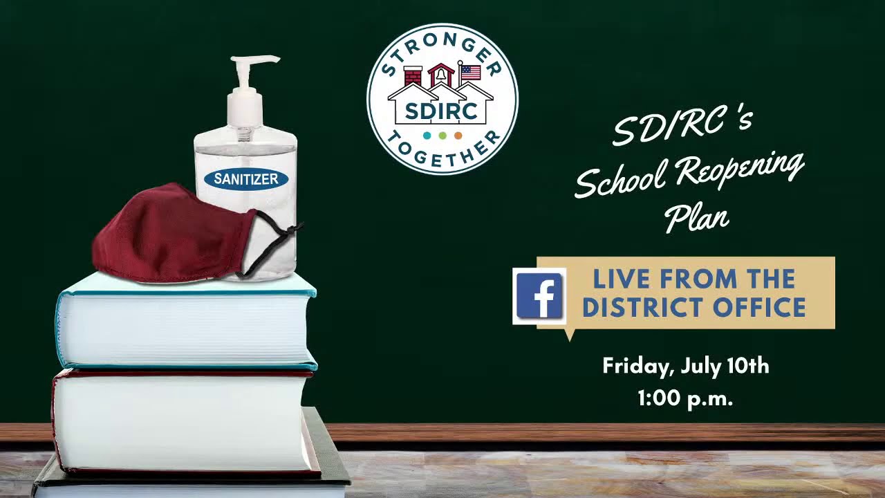 Dr. Moore's School Reopening Plan Update 1 p.m. 7/10/2020