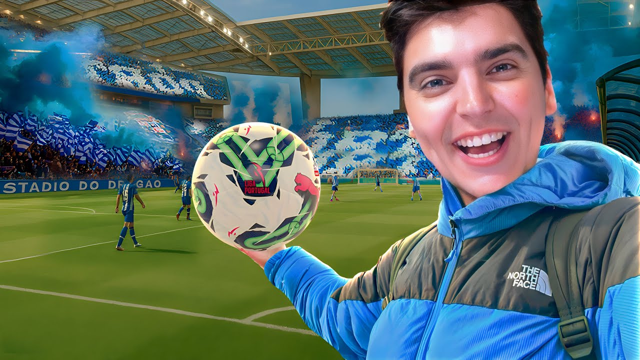 FUI ENTREGAR A BOLA DE JOGO AO ESTÁDIO DO DRAGÃO