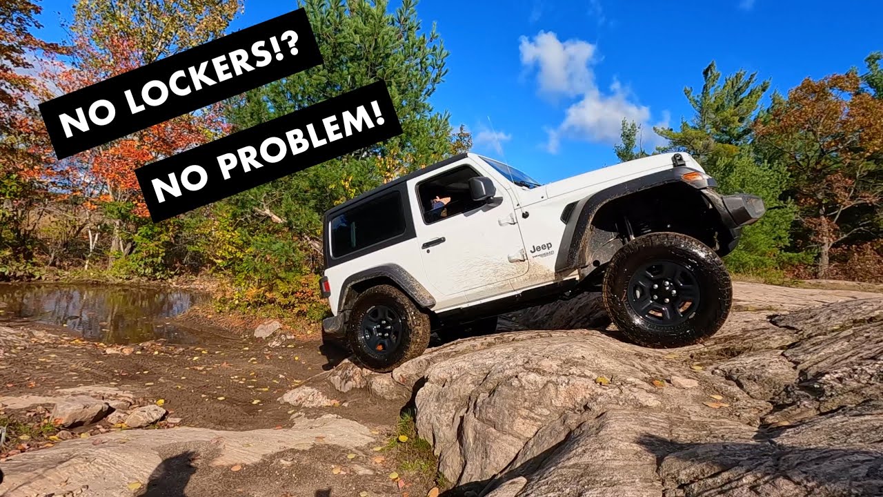 Testing The Limit Of The Jeep Wrangler JL SPORT!