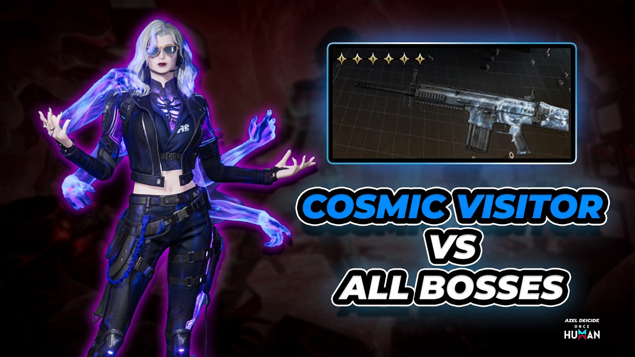 SCOR Cosmc Visitor vs All Bosses In ONCE HUMAN - Best Frost Vortex Build