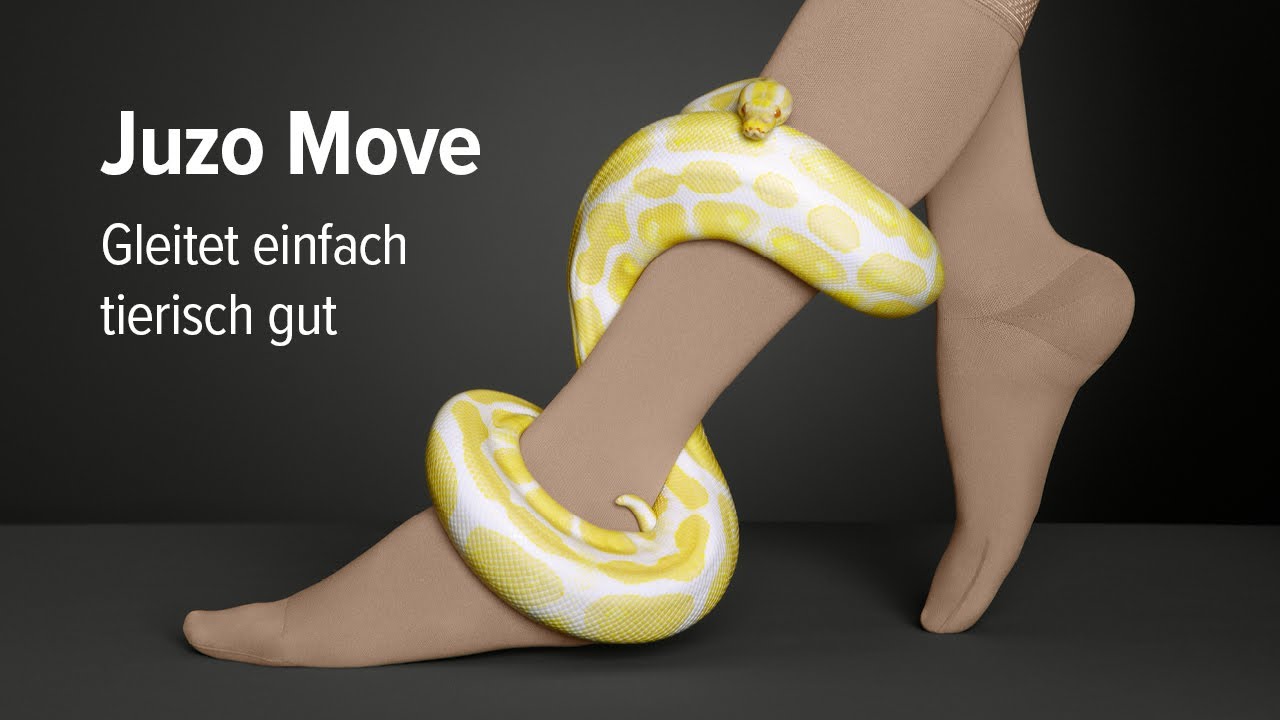 Juzo Move – GLEITET EINFACH TIERISCH GUT