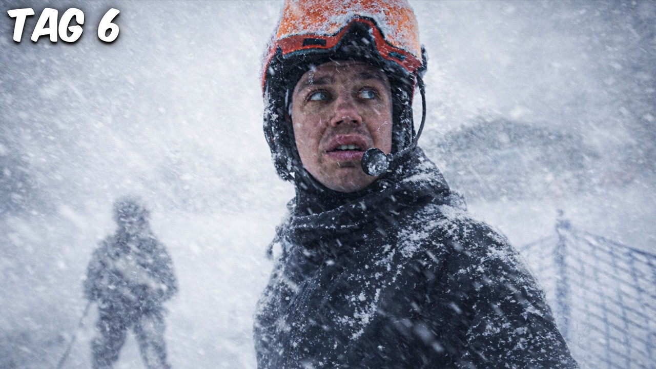 Wir fahren SNOWBOARD in einem SCHNEESTURM