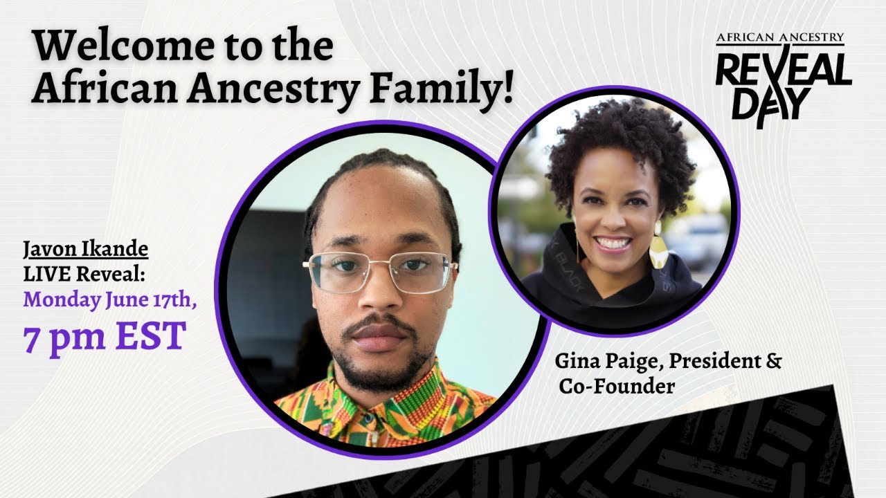 7 p7 pm EST: Discovering Javon Ikande's Paternal Ancestry on Reveal Day