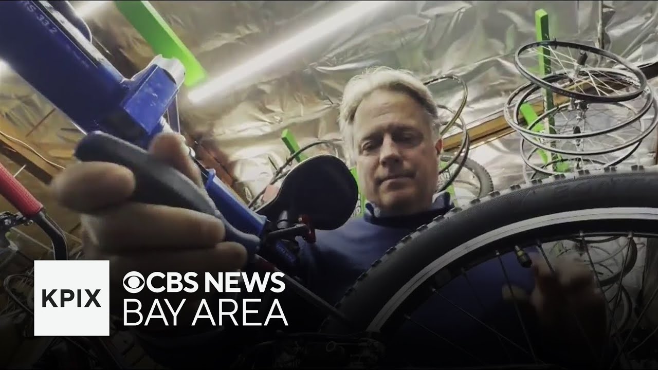 Owner of San Jose nonprofit bike shop provides free bikes, repairs for unhoused persons