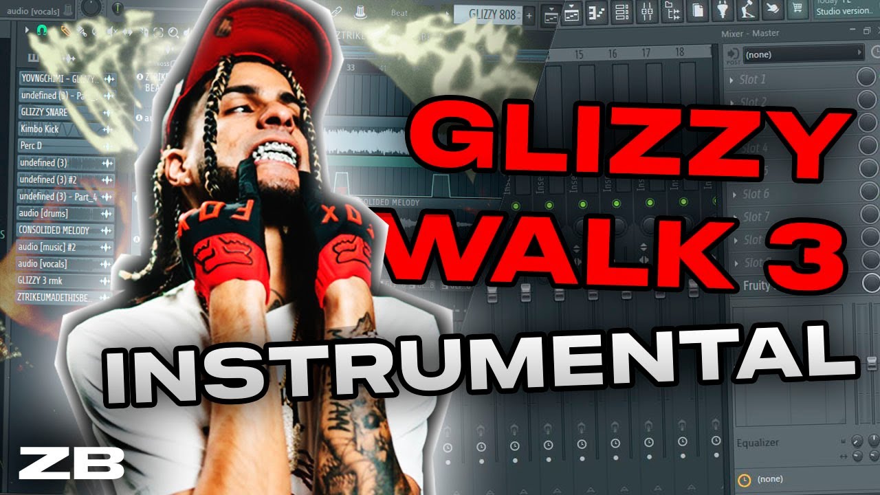 [INSTRUMENTAL] YOVNGCHIMI - GLIZZY'WALK 3 ReMake by ZTRIKE | FL Studio