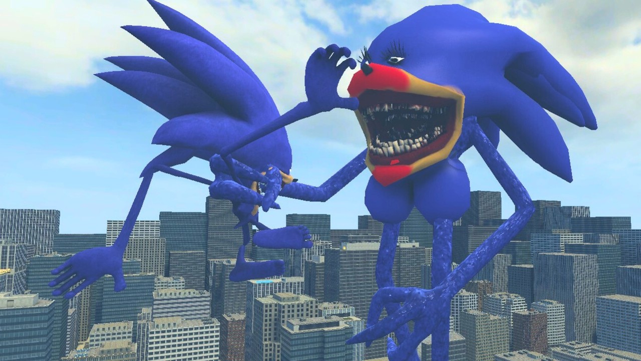 NEW SONIC TAPES GIRL SMILEY'S VS ALL SHIN SONIC TAPES FAMILY in Garry's Mod!
