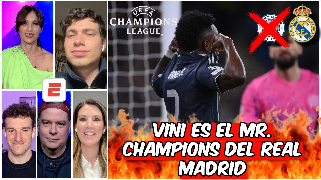 VINI JR le FALTÓ el RESPETO al MANCHESTER CITY con sus FESTEJOS después de su DOBLETE | Exclusivos