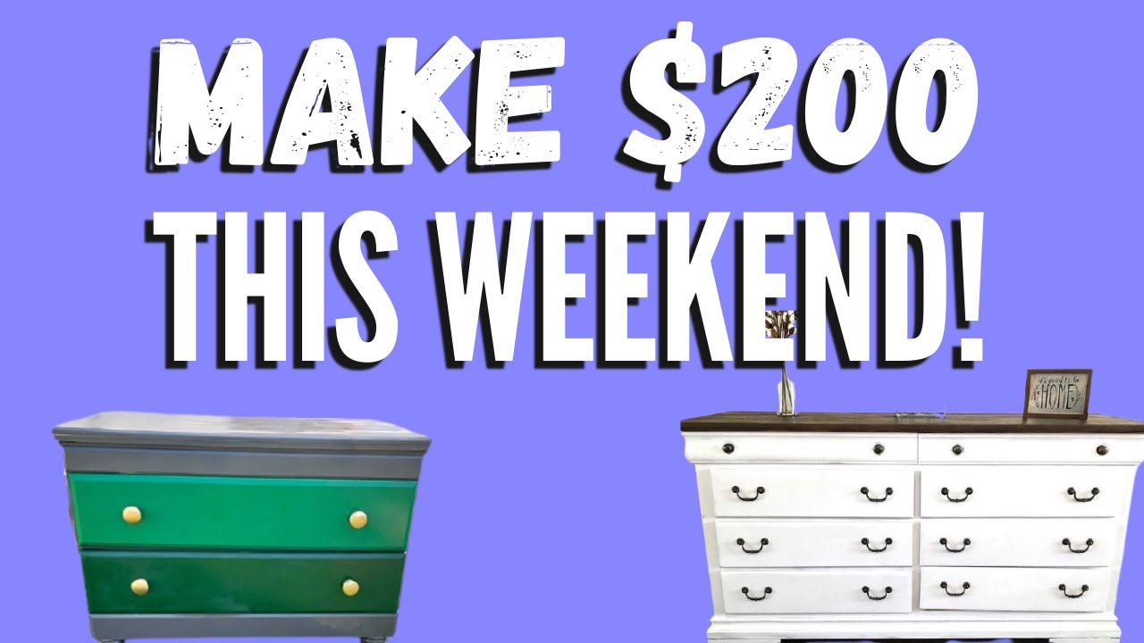 How to Flip Furniture for PROFIT: $150-250 per Flip!