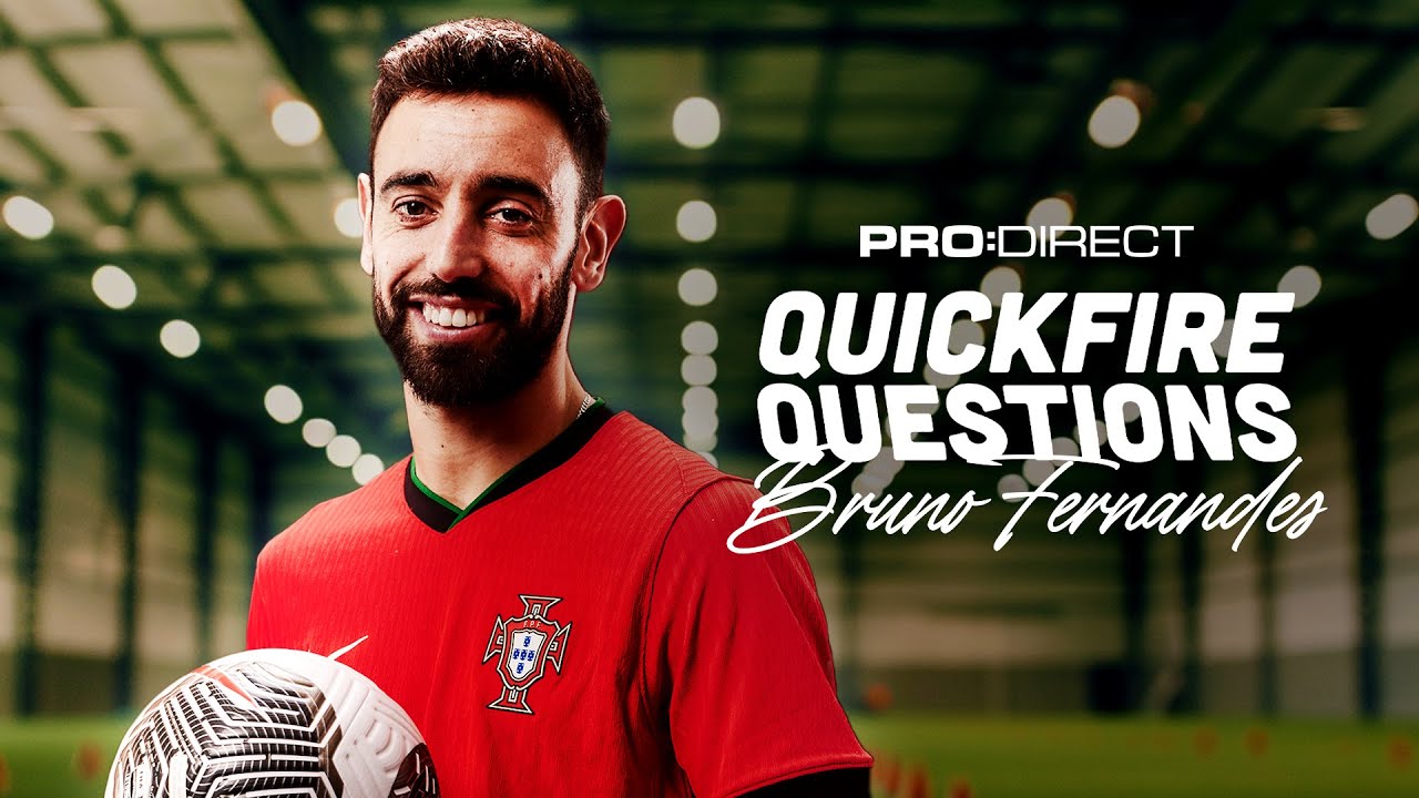 BRUNO 🤝 CRISTIANO RONALDO 🇵🇹 | Quickfire Questions ft. Man United's Bruno Fernandes 🔴