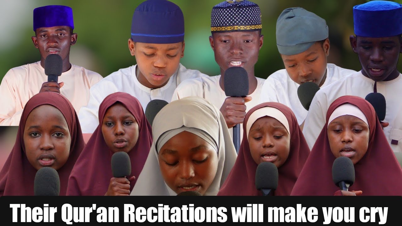 Spectacular Qur'an recitations by kids from Nigeria