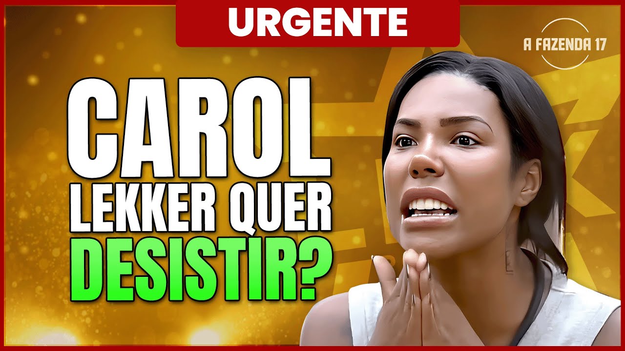 🔴 CAROL QUER DESISTIR DE A FAZENDA!? SAORY NÃO DEIXA RAYANE DORMIR | LINK PODCAST