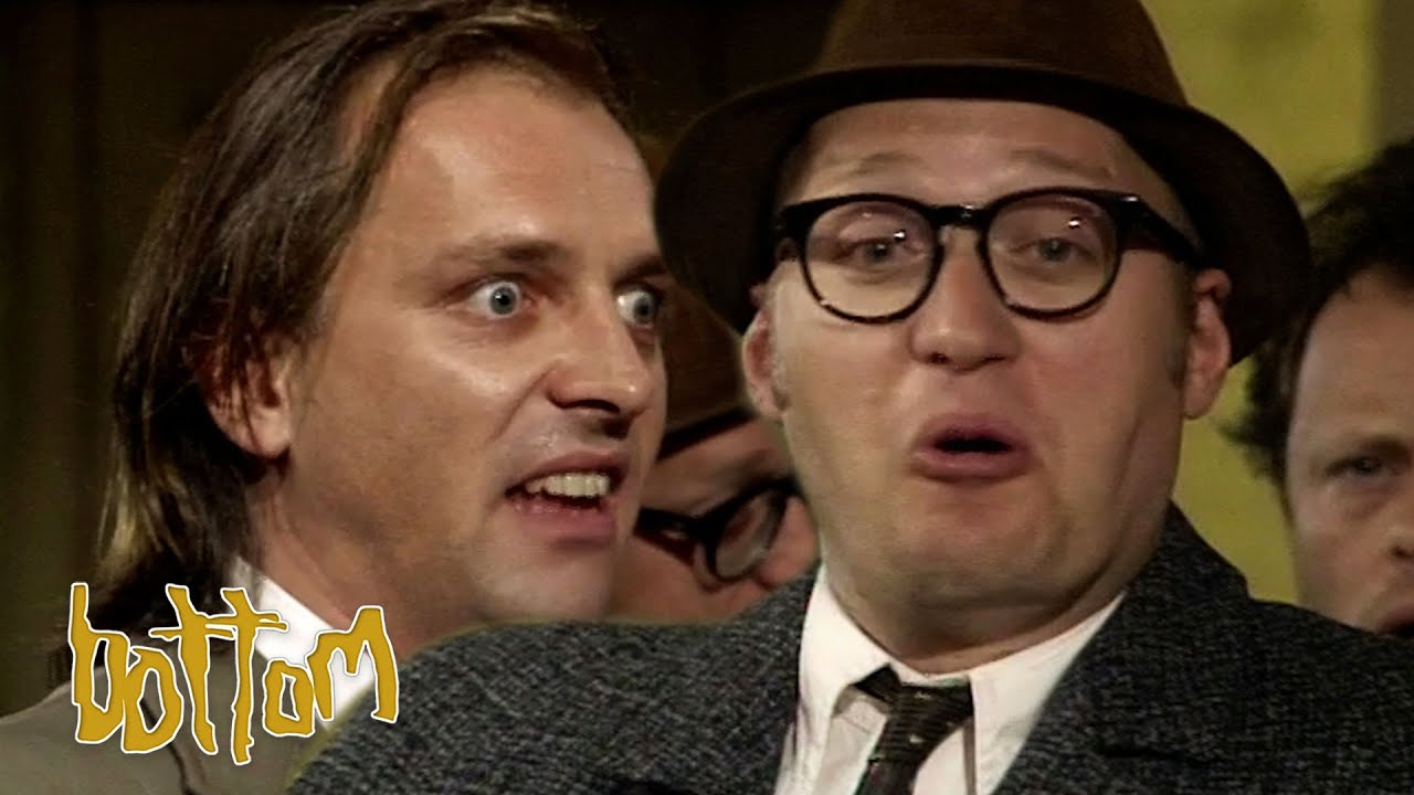 Pretending to be a War Veteran | Bottom | BBC Comedy Greats