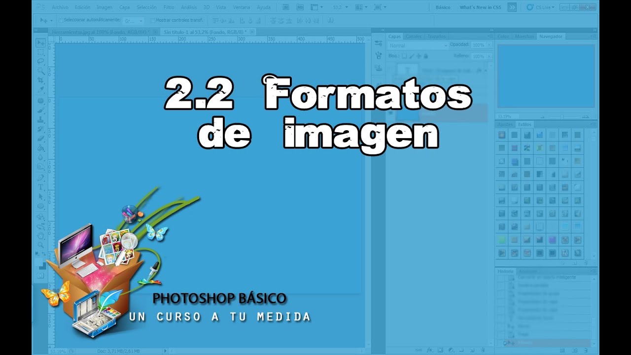 Photoshop con PSBlogspot - 2.2 - Formatos de imagen