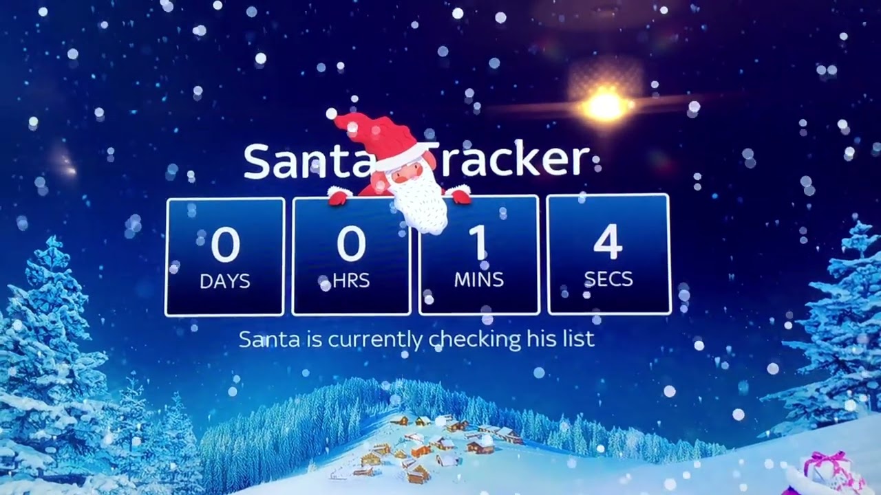 Where’s Santa on sky stream (part 9) #wheresanta