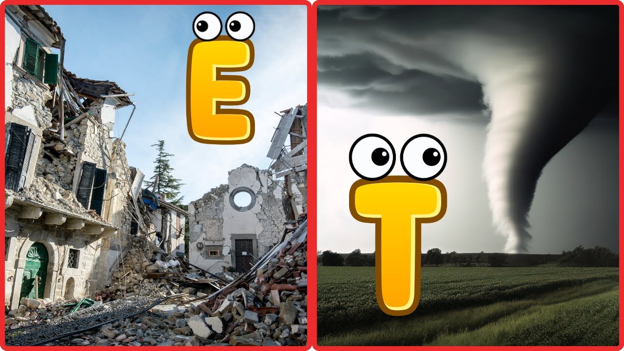 Песня ABC о стихийных бедствиях для детей 🌪️ Выучите названия стихийных бедствий от А до Я с помо...