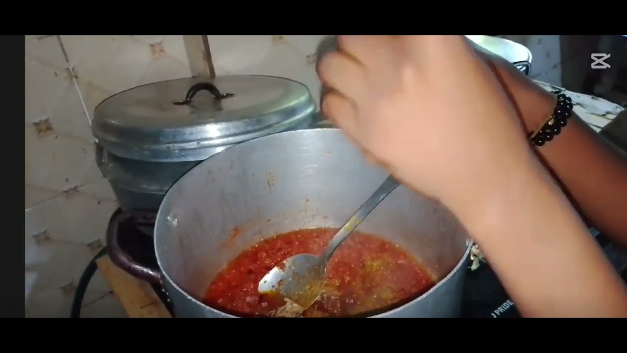 SHE HAS BEEN THE ONE TAKING CARE OF MY KIDS AND NOW SHE'S HELPING ME TO COOK