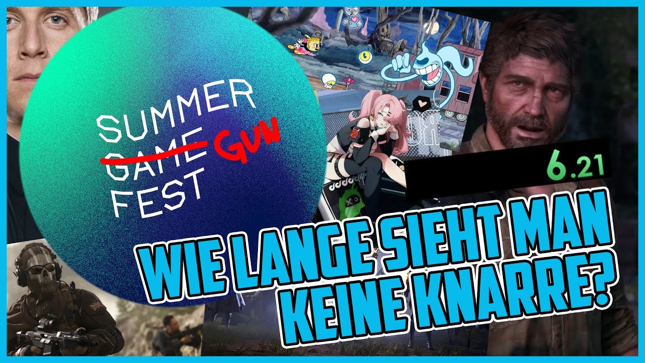 Summer Game Fest 2022 - Wie lange dauert es, bis wir eine Knarre sehen? (Gun% WR Speedrun)