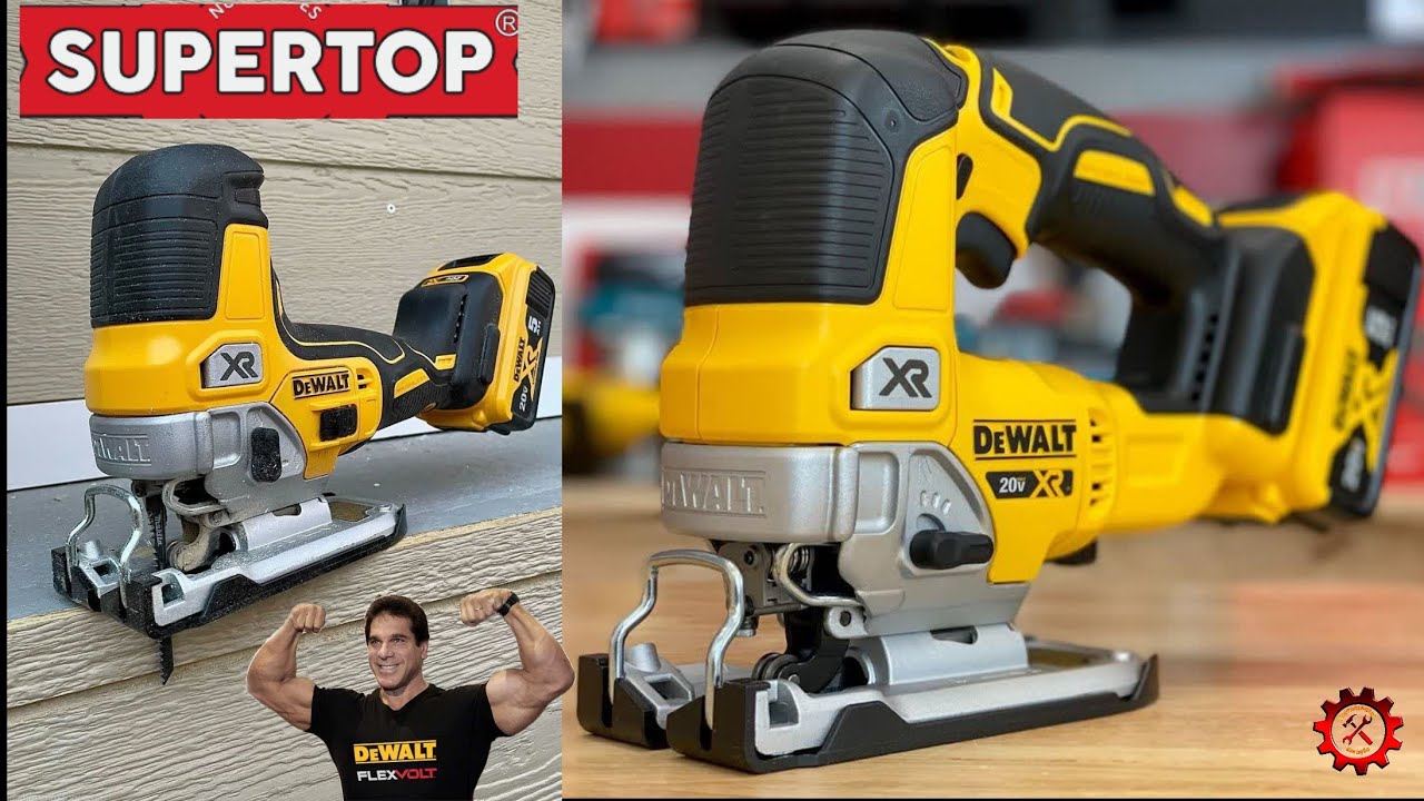 A MELHOR DO MUNDO - DeWALT Serra Tico Tico 20V DCS334 Brushless