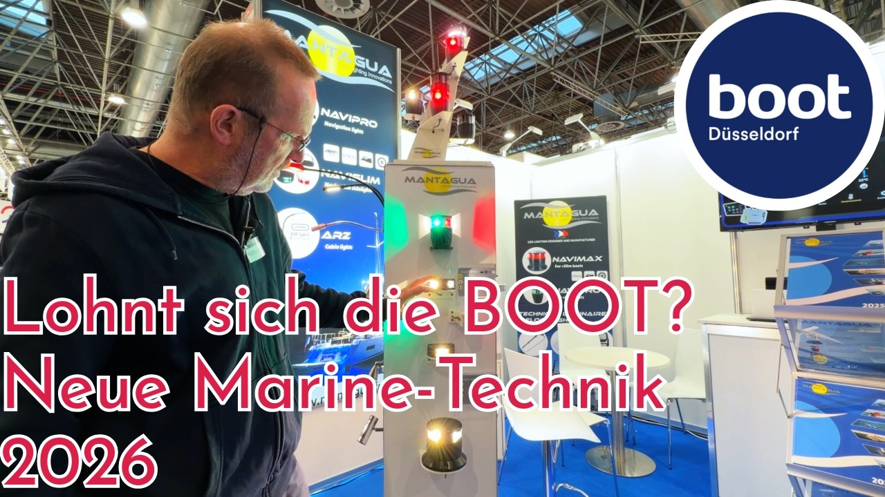 BOOT 2026 Düsseldorf - Neuheiten aus Marineelektronik, Elektrik & Wassersport | von Busse Yachtshop
