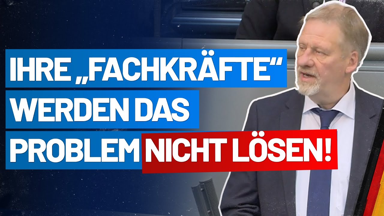 🚑🚫 Pflegekatastrophe: Ihr Verhalten ist unsozial! Thomas Dietz - AfD-Fraktion im Bundestag