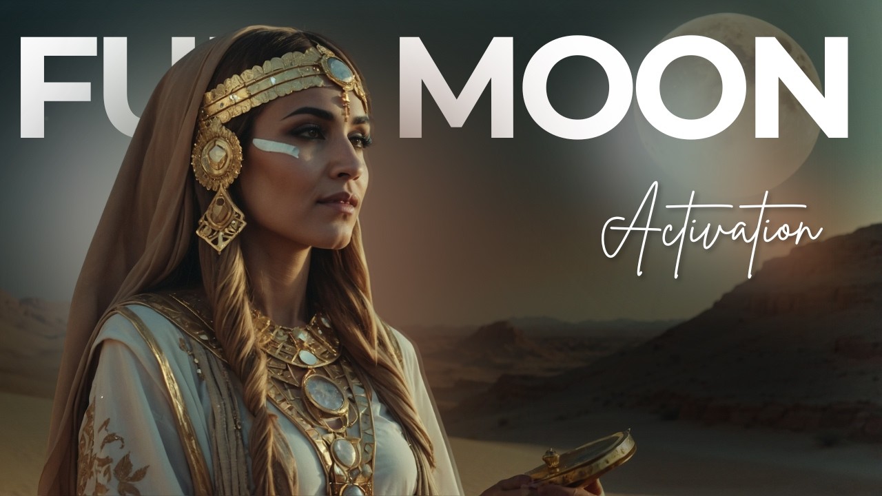 Активация кодов богини в полнолуние | Январь 2026 года