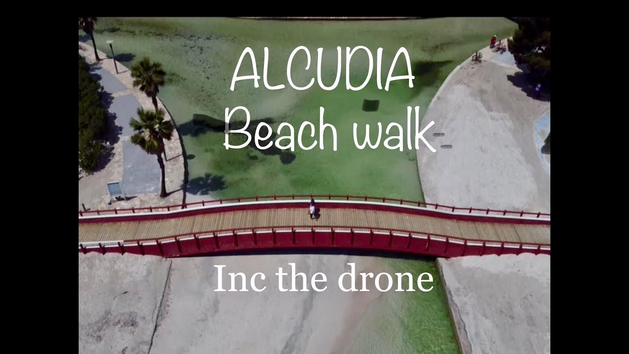 a walk along  Alcudia's beach to the port.. its Spains MOTHERS DAY,,  May 2021,, mallorca