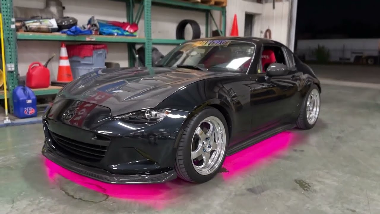 Edelbrock Supercharged Miata ND2 " HKS Sport VS Tomei EXPREME Ti " Exhaust sound clip and install.