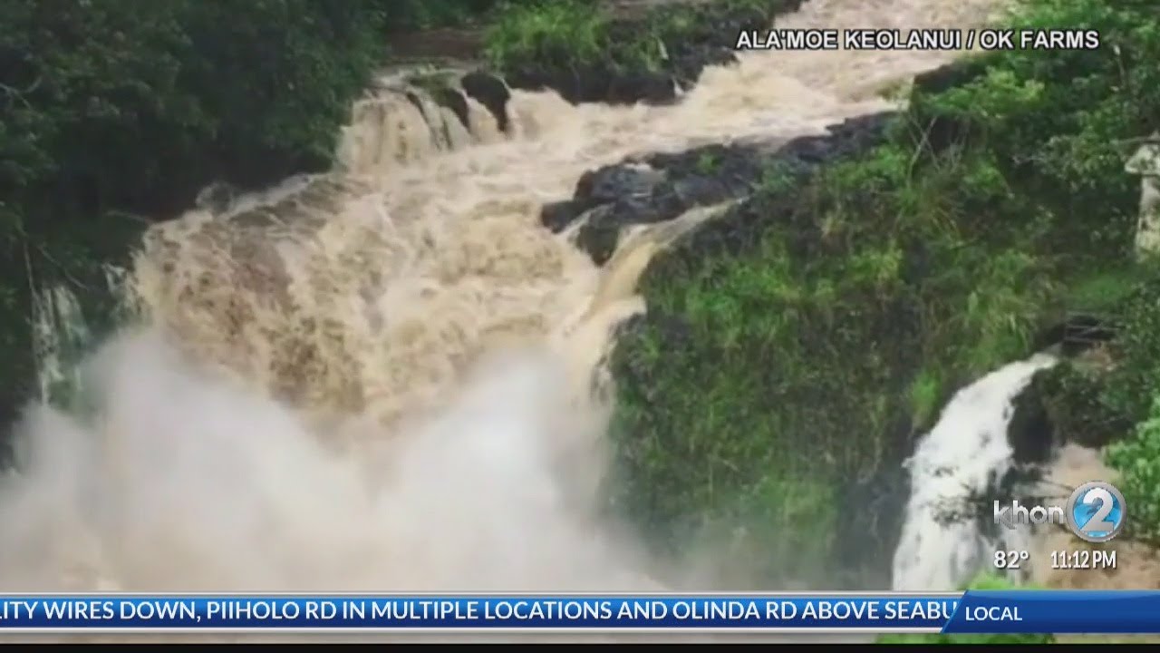 14 inches of rain falls in Hilo