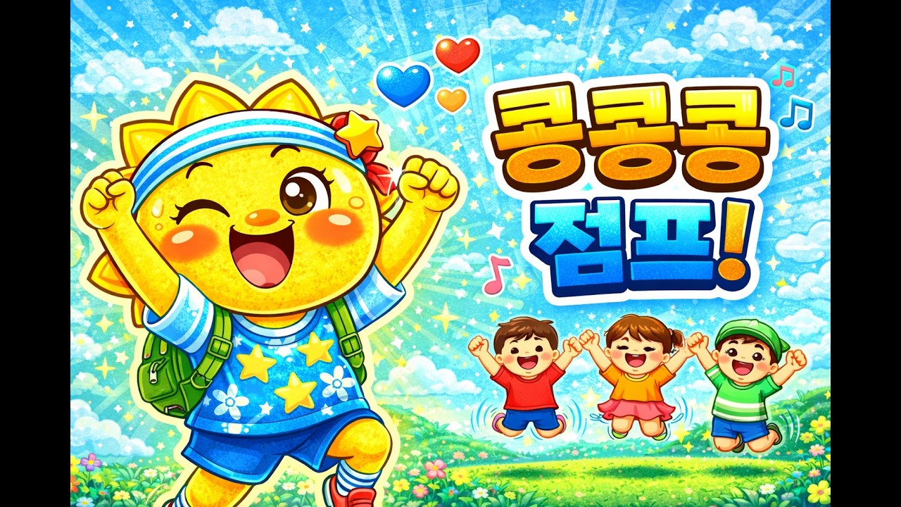 폴짝폴짝! 콩콩콩 점프 점프! | Jumping Kids Song