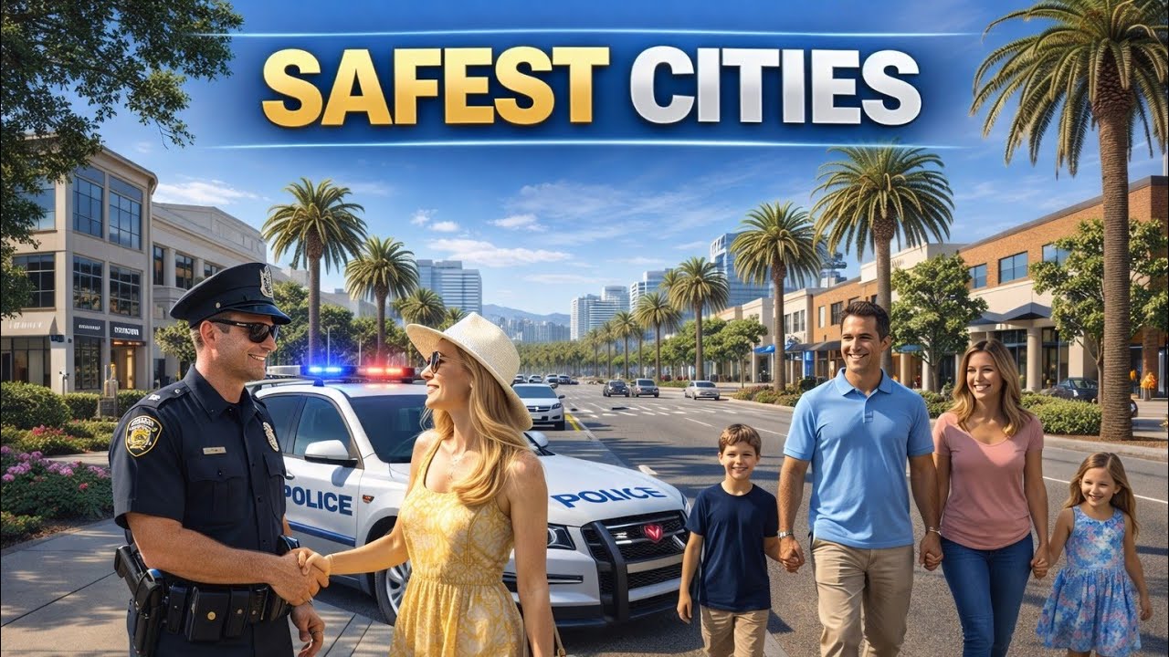 Top 10 Safest Cities In America 2026