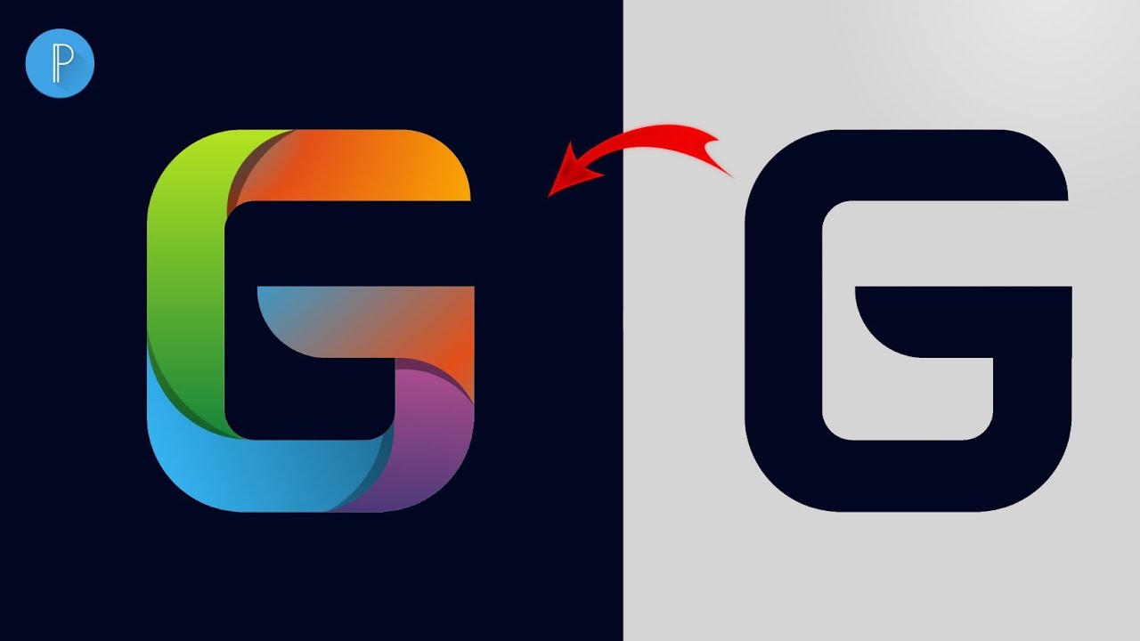 Pixellab Tutorial  - Modern Logo Design Tutorial on Android Pixellab